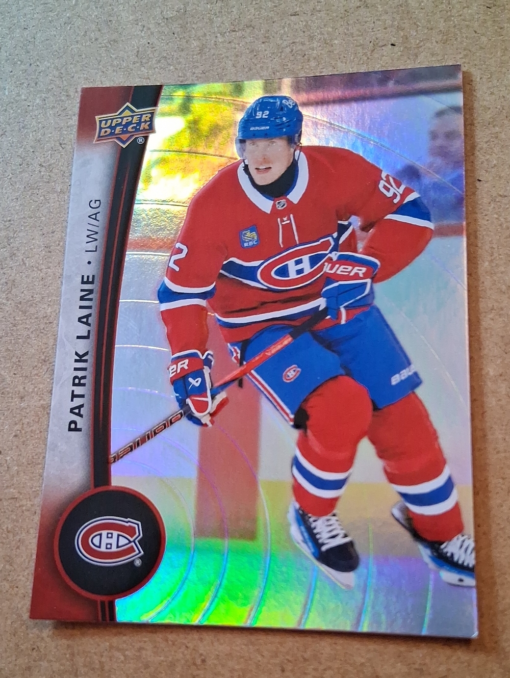 Laine Upper Deck Hockey Cards